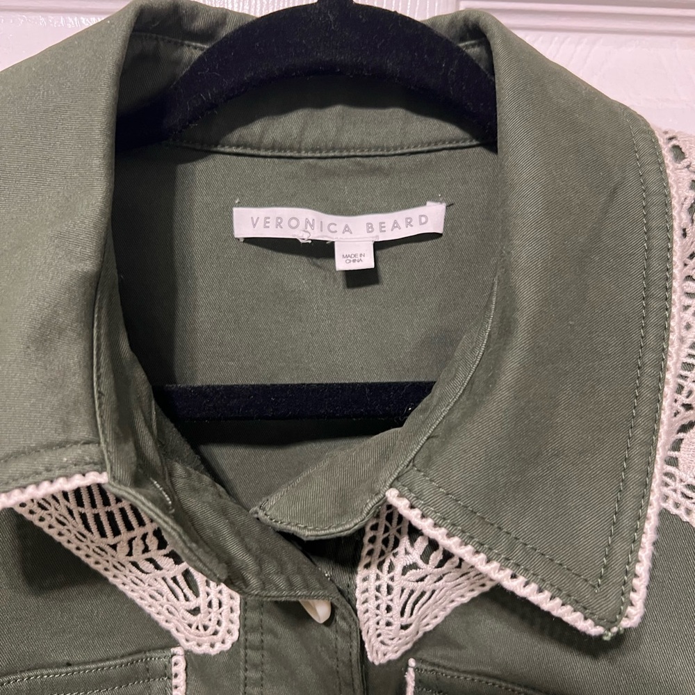 Veronica Beard Vanna Woven Canvas Jacket - Picture 5 of 8
